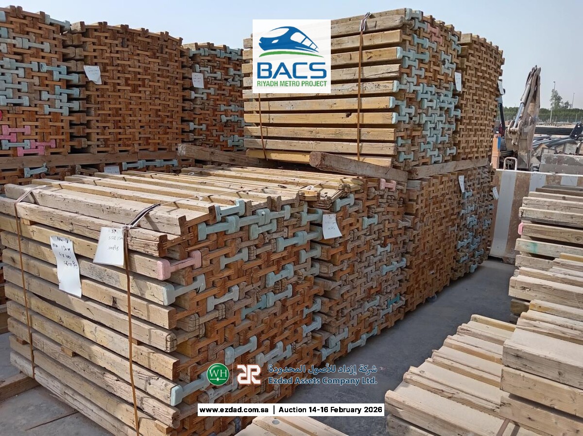 Assorted H20 Timber Beams ± 4,796 Items-45155101