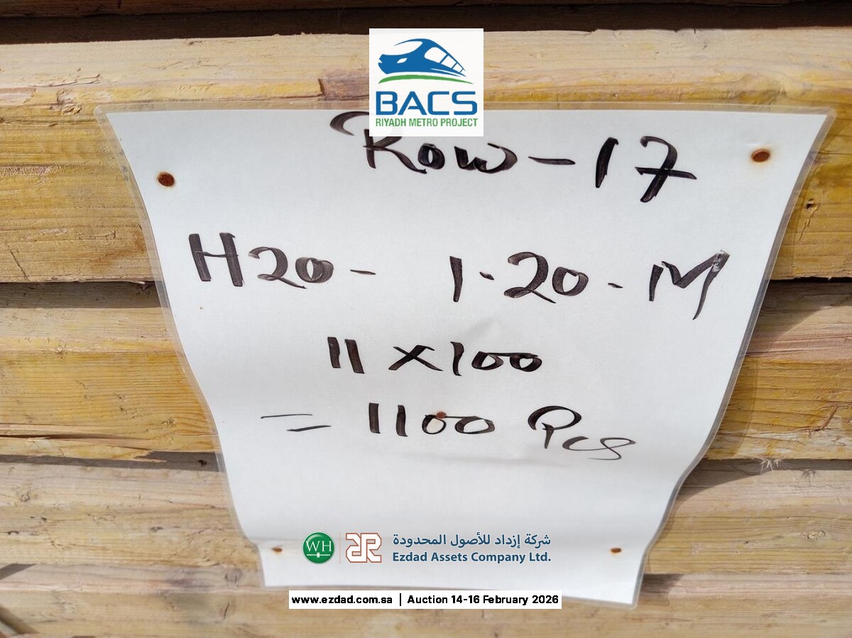 Assorted H20 Timber Beams ± 4,796 Items-45155103