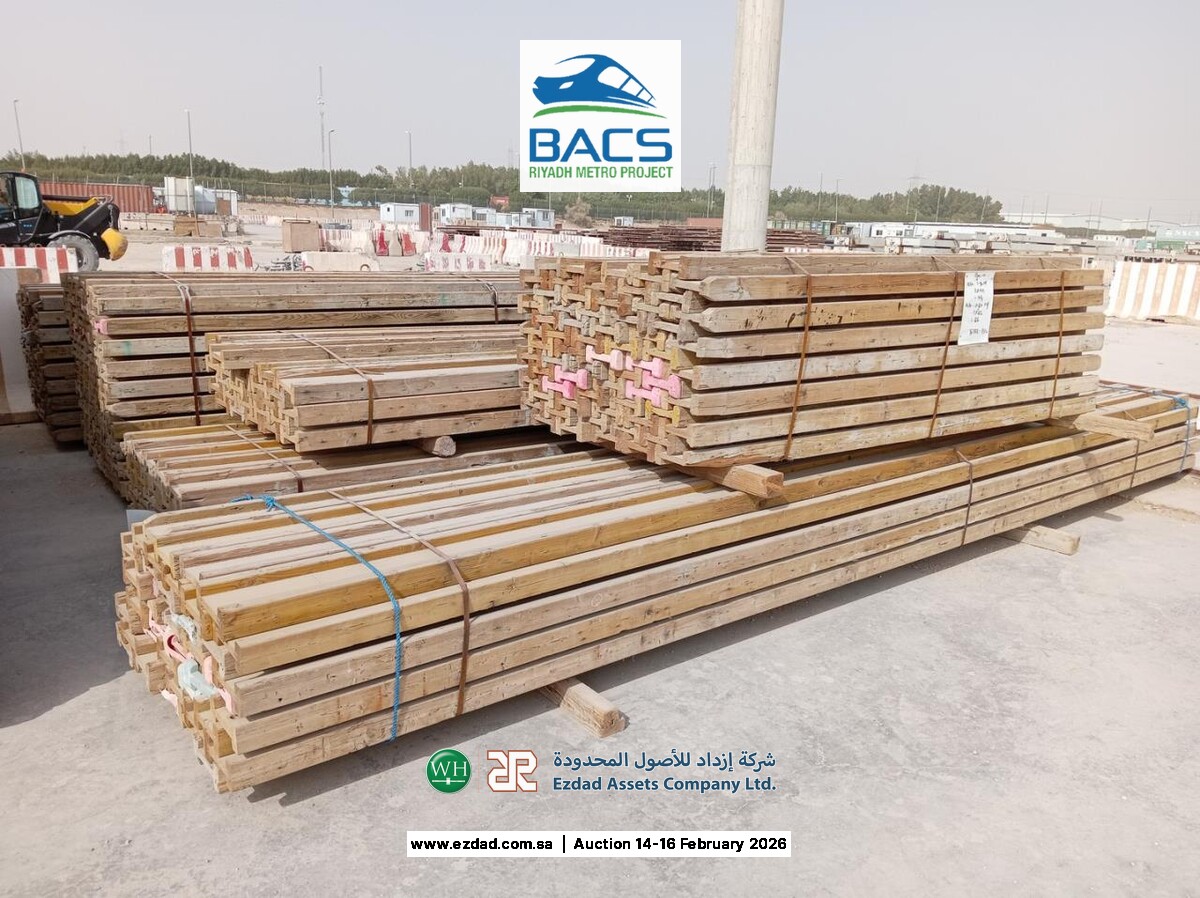 Assorted H20 Timber Beams ± 4,796 Items-45155087