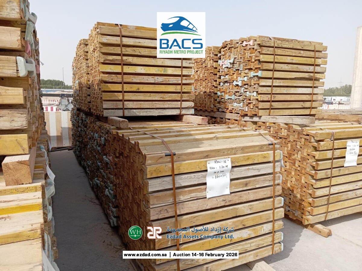 Assorted H20 Timber Beams ± 4,796 Items-45155112