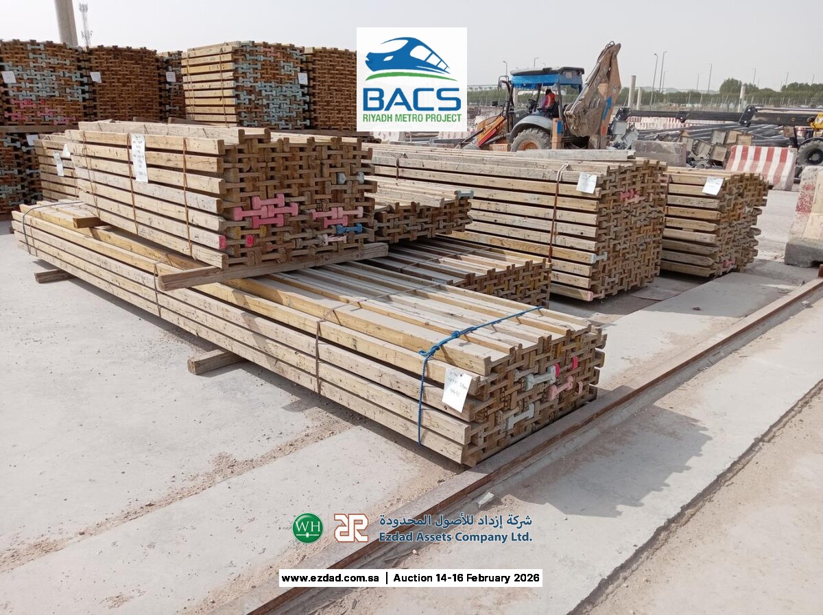 Assorted H20 Timber Beams ± 4,796 Items-45155089