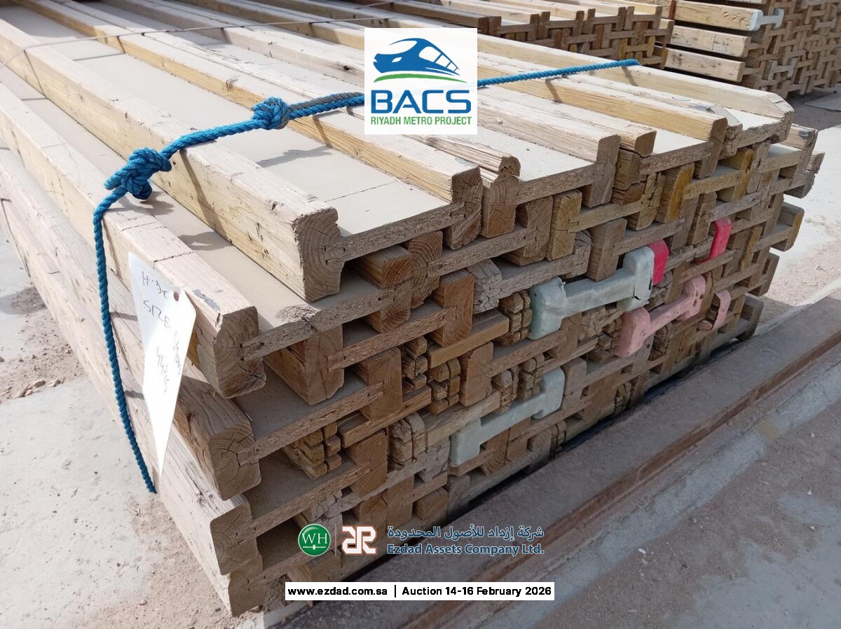 Assorted H20 Timber Beams ± 4,796 Items-45155090