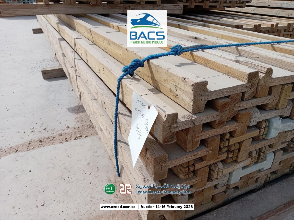 Assorted H20 Timber Beams ± 4,796 Items-45155091