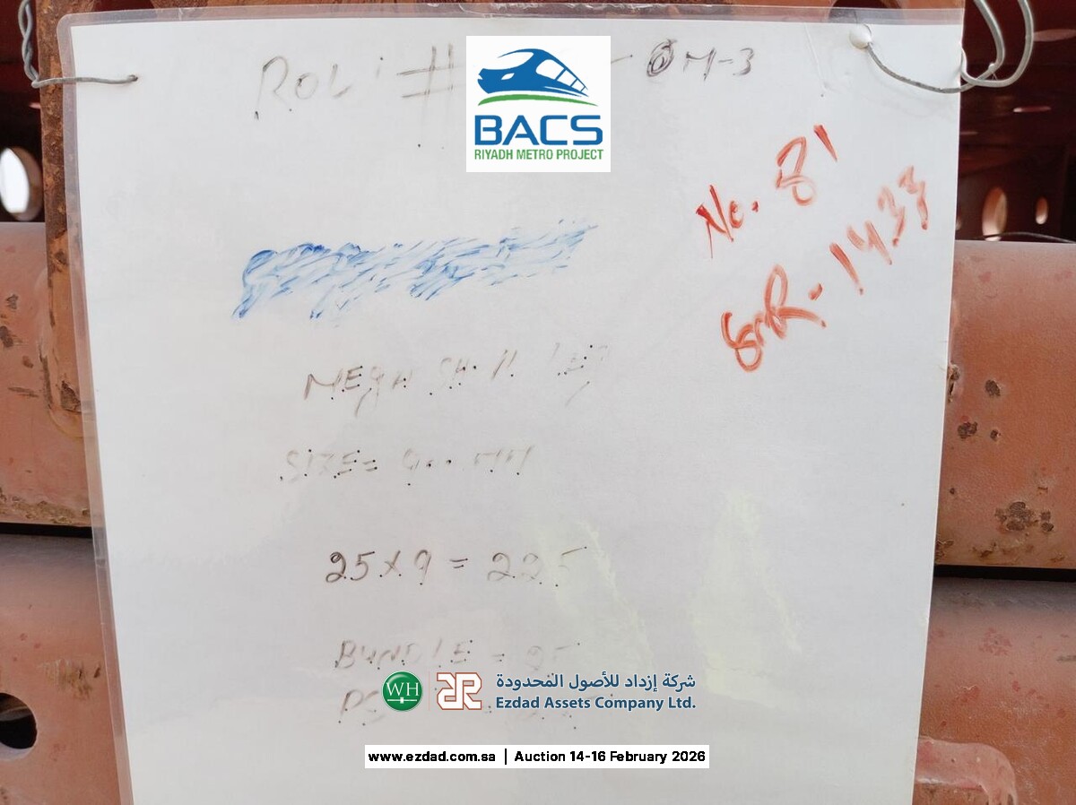 Assorted RMD Meagashore Formwork ± 20,154 Items-45155173