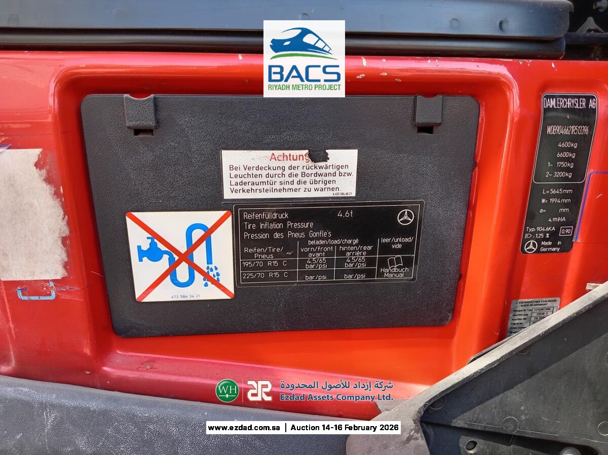 2009 Merceds Benz 441CDi Sprinter-45155551