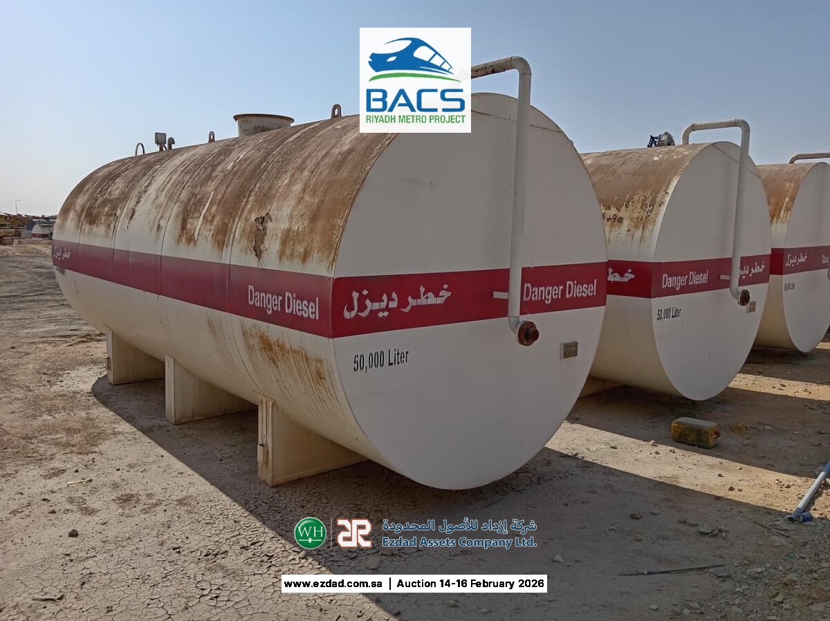 Gulf Construction 50,000 Liter Fuel Storage Tank-45155649