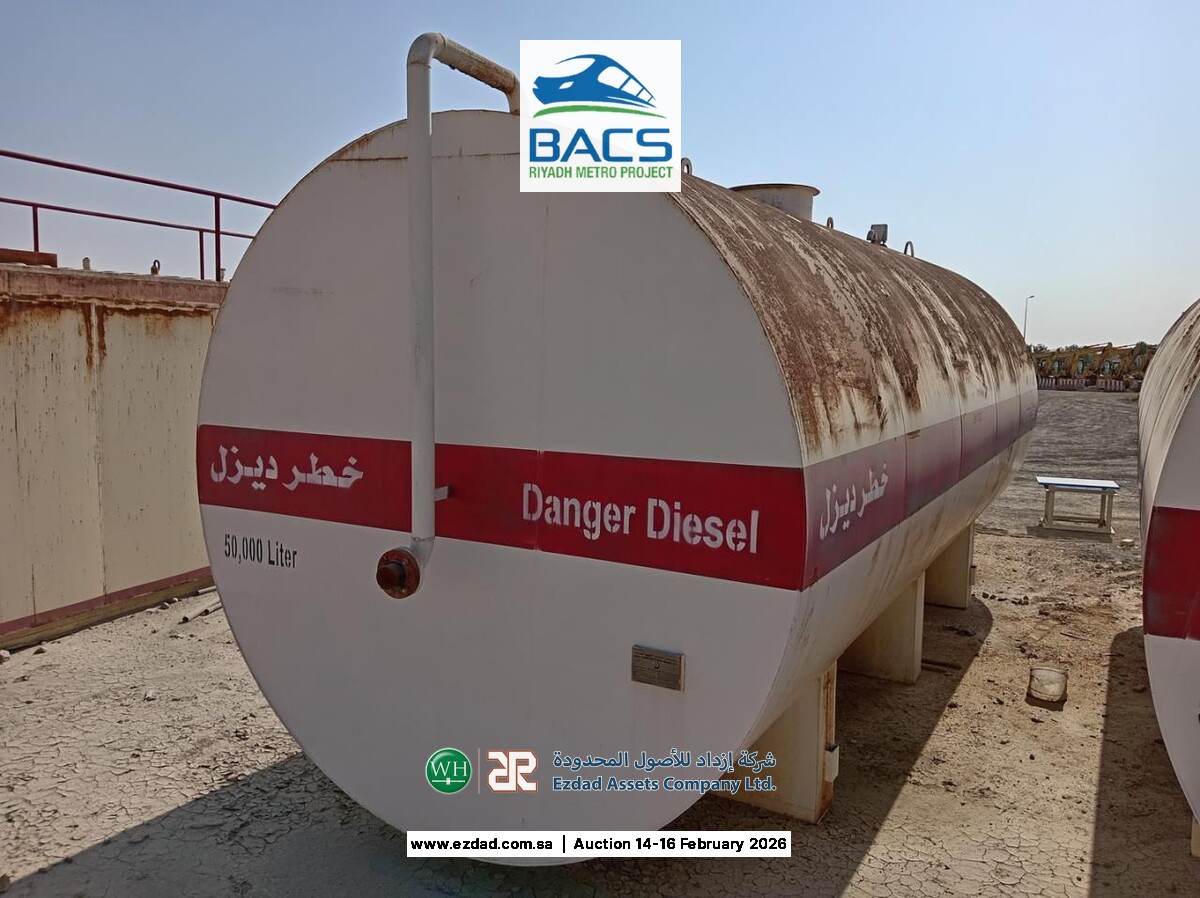 Gulf Construction 50,000 Liter Fuel Storage Tank-45155650