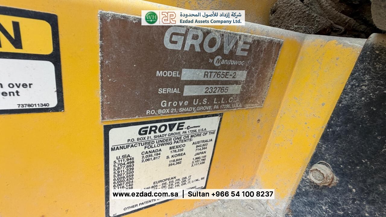 GROVE RT765E-2-48753082